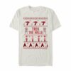 Men_s Star Trek Ugly Christmas Trek the Halls T-Shirt