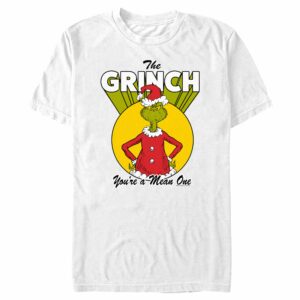 Men’s Dr. Seuss Christmas Grinch You’re a Mean One T-Shirt