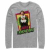 Men’s Elf Santa I Know Him Quote Long Sleeve Shirt