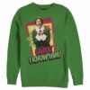 Men’s Elf Santa I Know Him Quote Sweatshirt