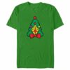Men’s Guardians of the Galaxy Holiday Special Shield Christmas Tree T-Shirt