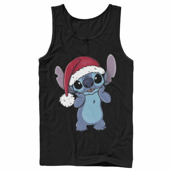 Men’s Lilo & Stitch Santa Surprise Tank Top