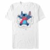 Men’s Lilo & Stitch Snow Angel Winter T-Shirt