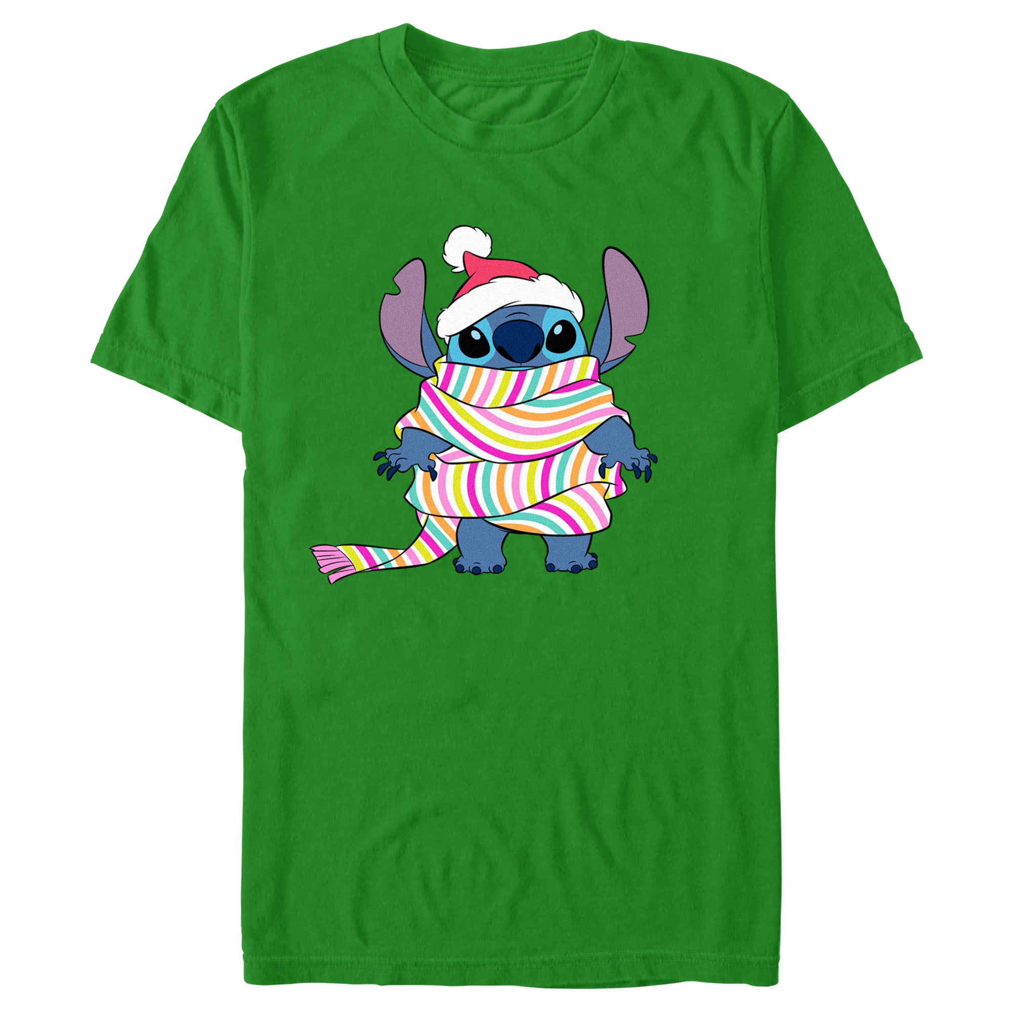 Men's Lilo & Stitch Wrapped in Scarf T-Shirt Men's Lilo & Stitch Wrapped in Scarf T-Shirt