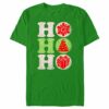 Men’s Lost Gods Christmas Distressed Ho Ho Ho T-Shirt