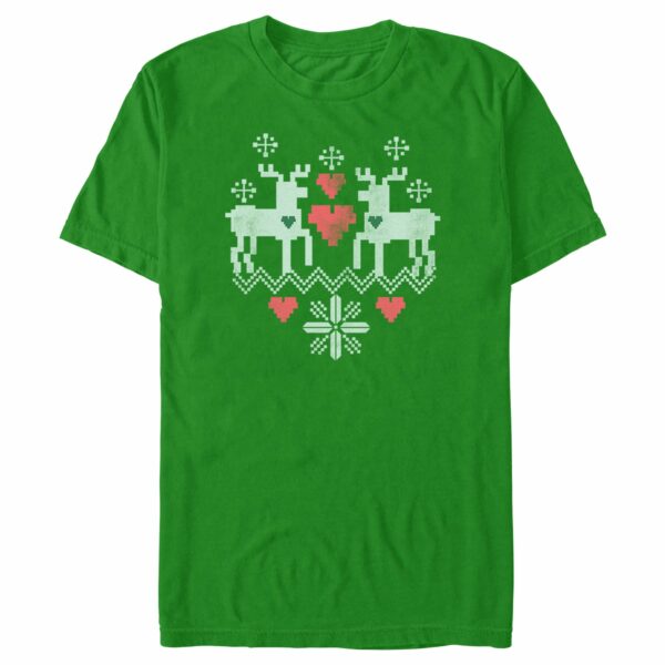 Men’s Lost Gods Christmas Reindeer Love T-Shirt