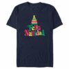 Men’s Lost Gods Christmas Tree Feliz Navidad T-Shirt