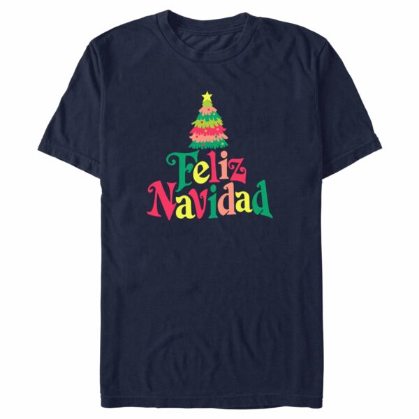 Men’s Lost Gods Christmas Tree Feliz Navidad T-Shirt