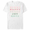 Men’s Lost Gods Christmas Words T-Shirt