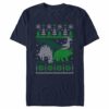 Men’s Lost Gods Dinosaur Ugly Christmas Sweater T-Shirt