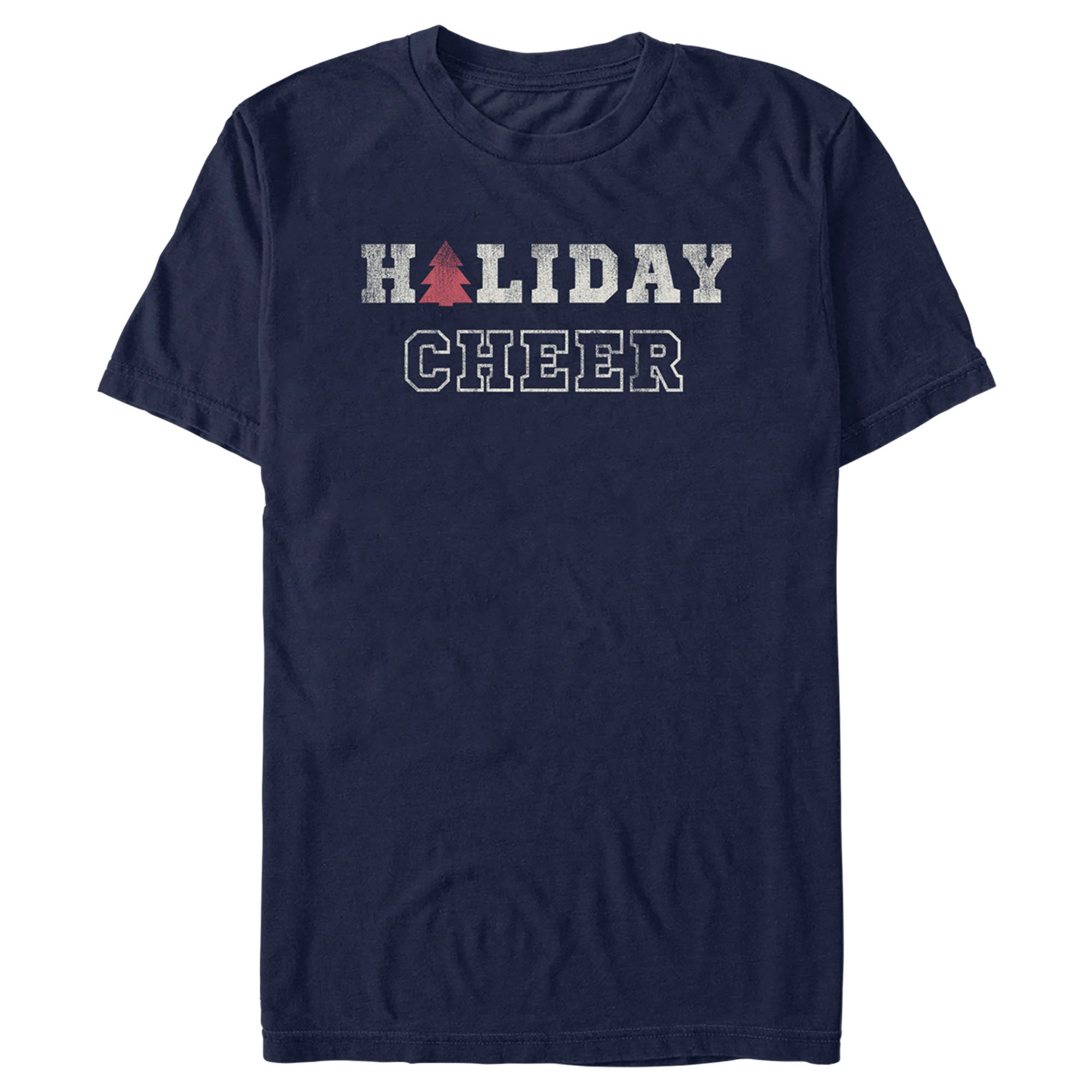 Men's Lost Gods Distressed Holiday Cheer T-Shirt Men's Lost Gods Distressed Holiday Cheer T-Shirt