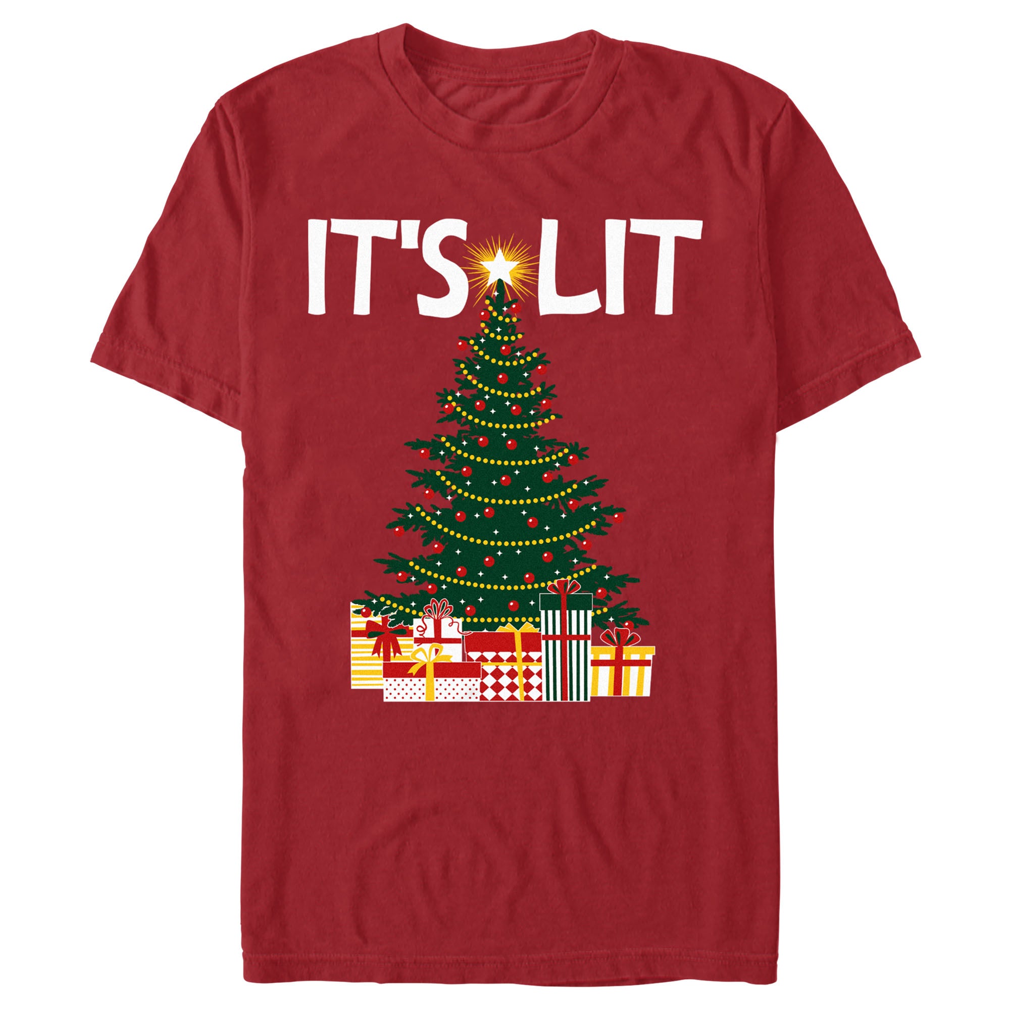 Men's Lost Gods It’s Lit Tree T-Shirt Men's Lost Gods It’s Lit Tree T-Shirt