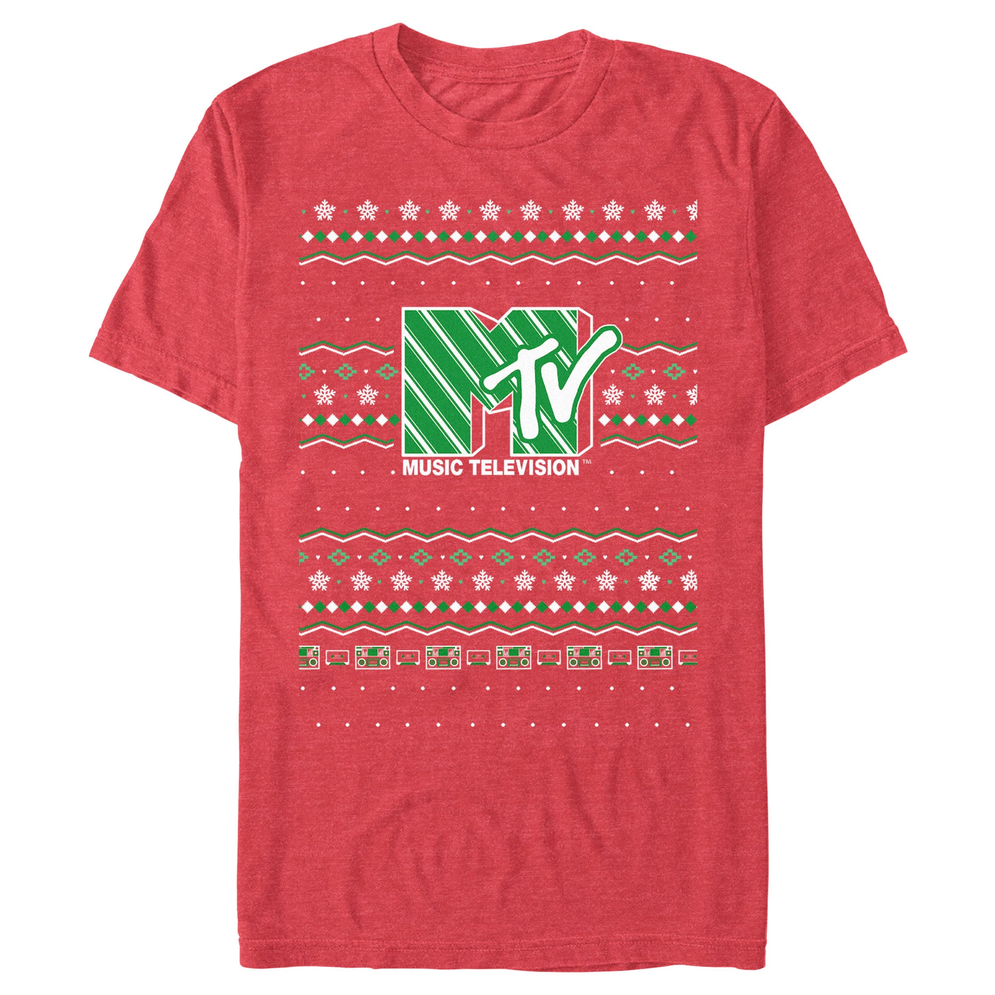 Men's MTV Ugly Sweater Logo T-Shirt Men's MTV Ugly Sweater Logo T-Shirt