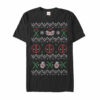 Men’s Marvel Ugly Christmas Deadpool T-Shirt