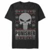 Men’s Marvel Ugly Christmas Punisher Logo T-Shirt