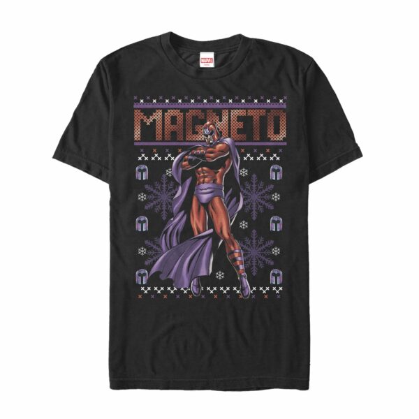 Men’s Marvel Ugly Christmas X-Men Magneto T-Shirt
