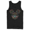 Men’s Mickey & Friends Christmas Silhouette Tank Top