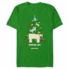 Men’s Minecraft Spread Joy Christmas Tree T-Shirt