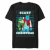 Men’s Monsters Inc Monsters Inc. Mike and Sully Scary Christmas T-Shirt