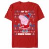 Men’s Peppa Pig Christmas Up to Snow Good T-Shirt