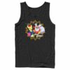 Men’s Pokemon Christmas Pikachu and Delibird Happy Holidays Tank Top