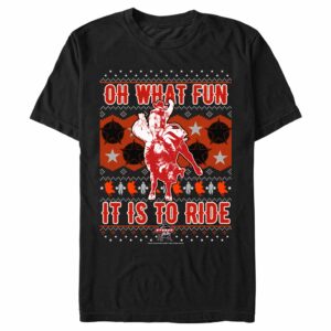 Men’s Professional Bull Riders Oh What Fun it is to Ride Sweater Print T-Shirt