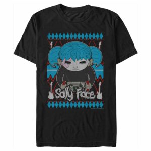 Men’s Sally Face Sweater Print T-Shirt