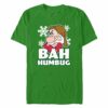 Men’s Snow White and the Seven Dwarfs Snow White and the Seven Dwarfs Grumpy Bah Humbug T-Shirt