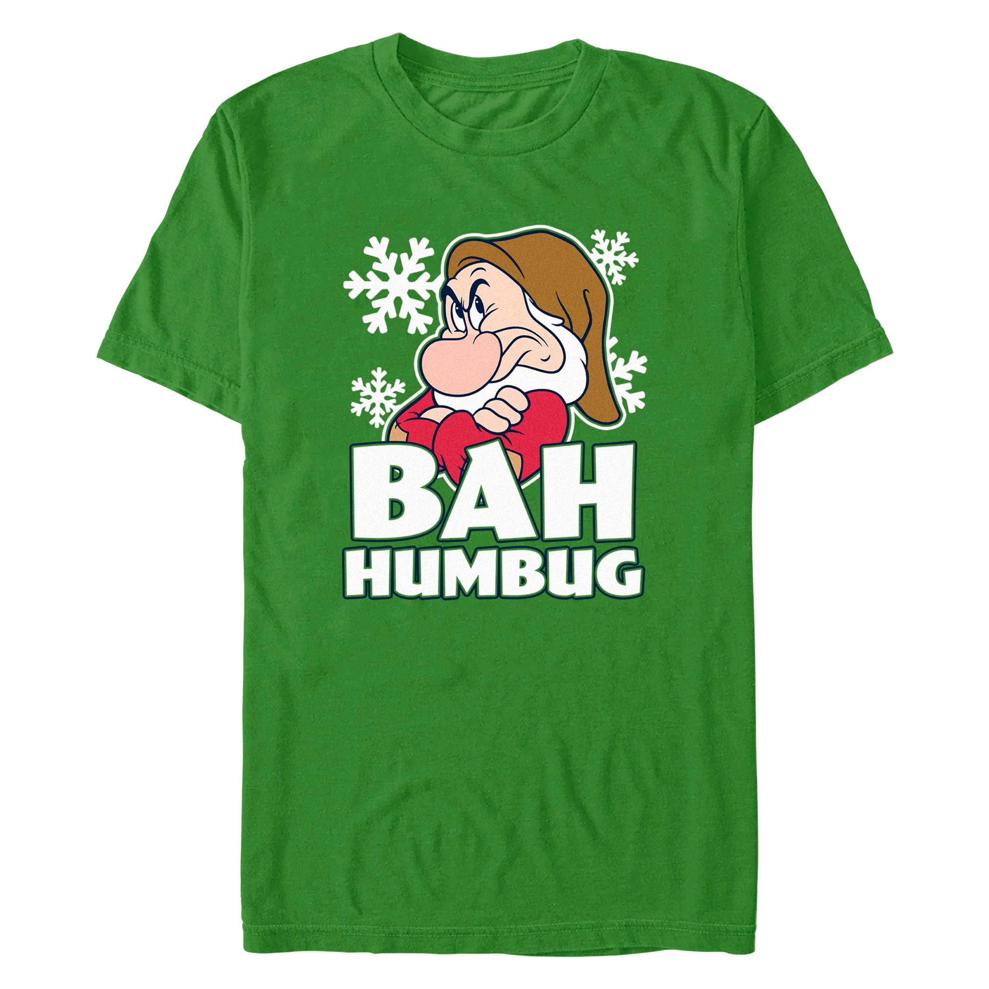 Men's Snow White and the Seven Dwarfs Snow White and the Seven Dwarfs Grumpy Bah Humbug T-Shirt Men's Snow White and the Seven Dwarfs Snow White and the Seven Dwarfs Grumpy Bah Humbug T-Shirt