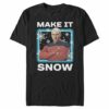Men’s Star Trek The Next Generation Captain Picard Make It Snow T-Shirt