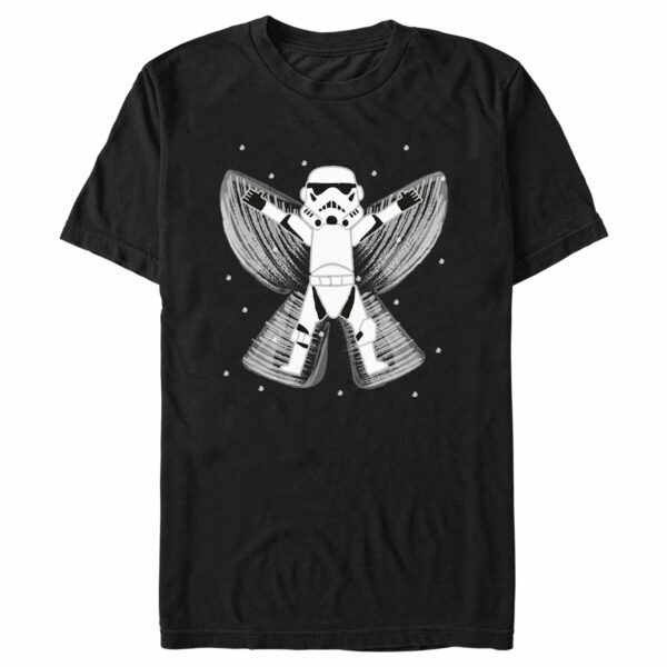 Men’s Star Wars A New Hope Snow Angel Trooper T-Shirt