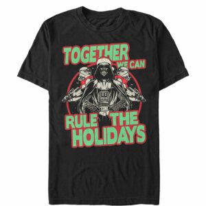 Men’s Star Wars Christmas Dark Side Rulers T-Shirt