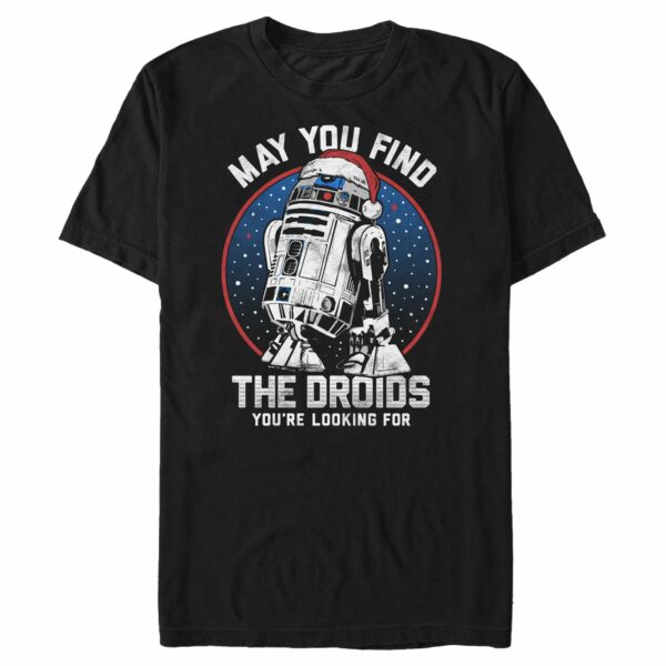Men’s Star Wars Christmas May You Find the Droids T-Shirt