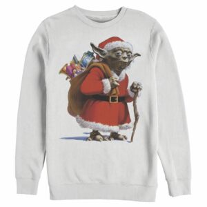 Men’s Star Wars Christmas Santa Yoda Sweatshirt