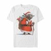 Men’s Star Wars Christmas Santa Yoda T-Shirt