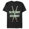 Men’s Star Wars Christmas Silent Night Jedi Knight T-Shirt