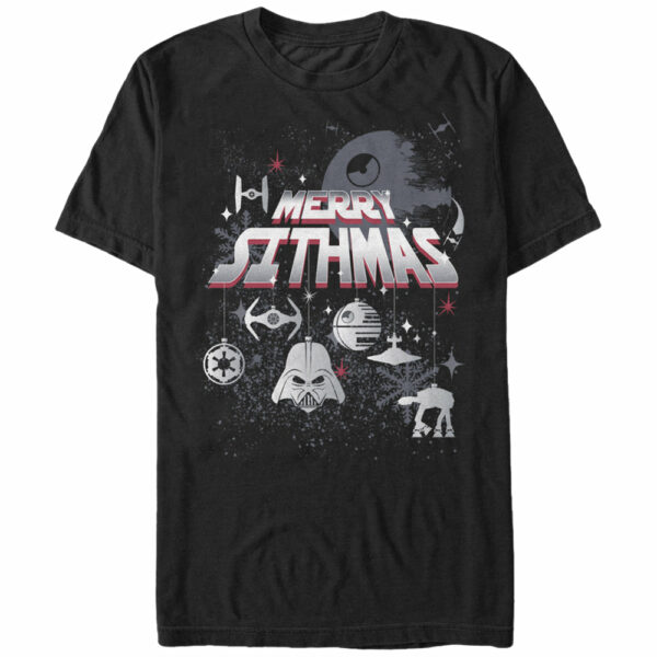 Men’s Star Wars Christmas Sithmas Ornaments T-Shirt