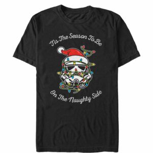 Men’s Star Wars Christmas Stormtrooper Naughty Side T-Shirt