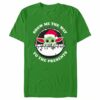 Men’s Star Wars The Mandalorian Christmas Grogu Show Me the Way to the Presents T-Shirt