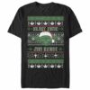 Men’s Star Wars Ugly Christmas Yoda Silent Night T-Shirt