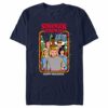 Men’s Stranger Things Retro Happy Holidays Card T-Shirt