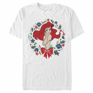 Men’s The Little Mermaid The Little Mermaid Ariel Wreath T-Shirt