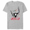 Men’s The Nightmare Before Christmas Jack Jolly Christmas Lights T-Shirt