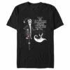 Men’s The Nightmare Before Christmas Jack Skellington Sandy Claws Logo T-Shirt