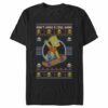 Men’s The Simpsons Bart Don’t Have a Cow, Man! Sweater Print T-Shirt
