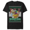 Men’s The Simpsons Christmas Homer Holiday Cheer Sweater Print T-Shirt