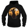 Retro Halloween Black Cat shirt