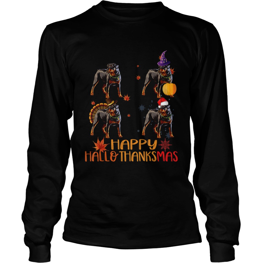 Rottweiler Happy Hallothanksmas shirt Rottweiler Happy Hallothanksmas shirt