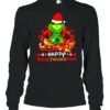 Santa Grinch Happy Hallothanksmas Halloween 2021 shirt