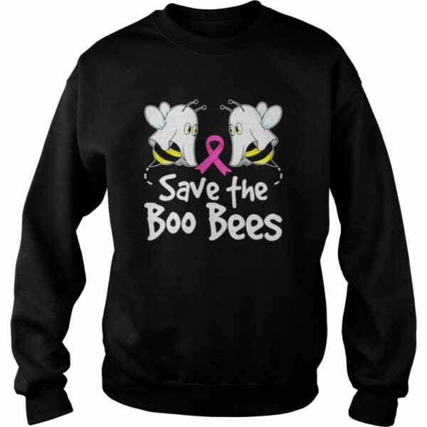 Save The Boo Bees Funny Breast Cancer Awareness Halloween shirt